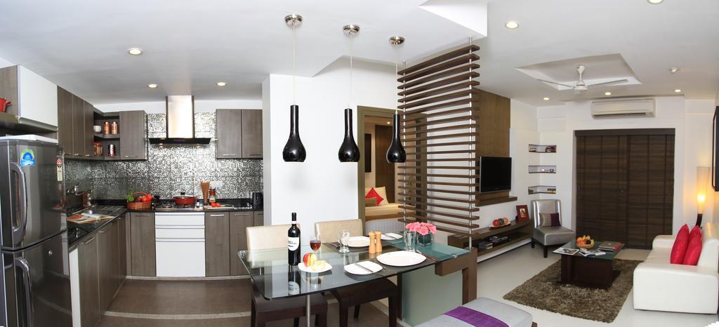 Melange Astris Aparthotel Бангалор Екстериор снимка